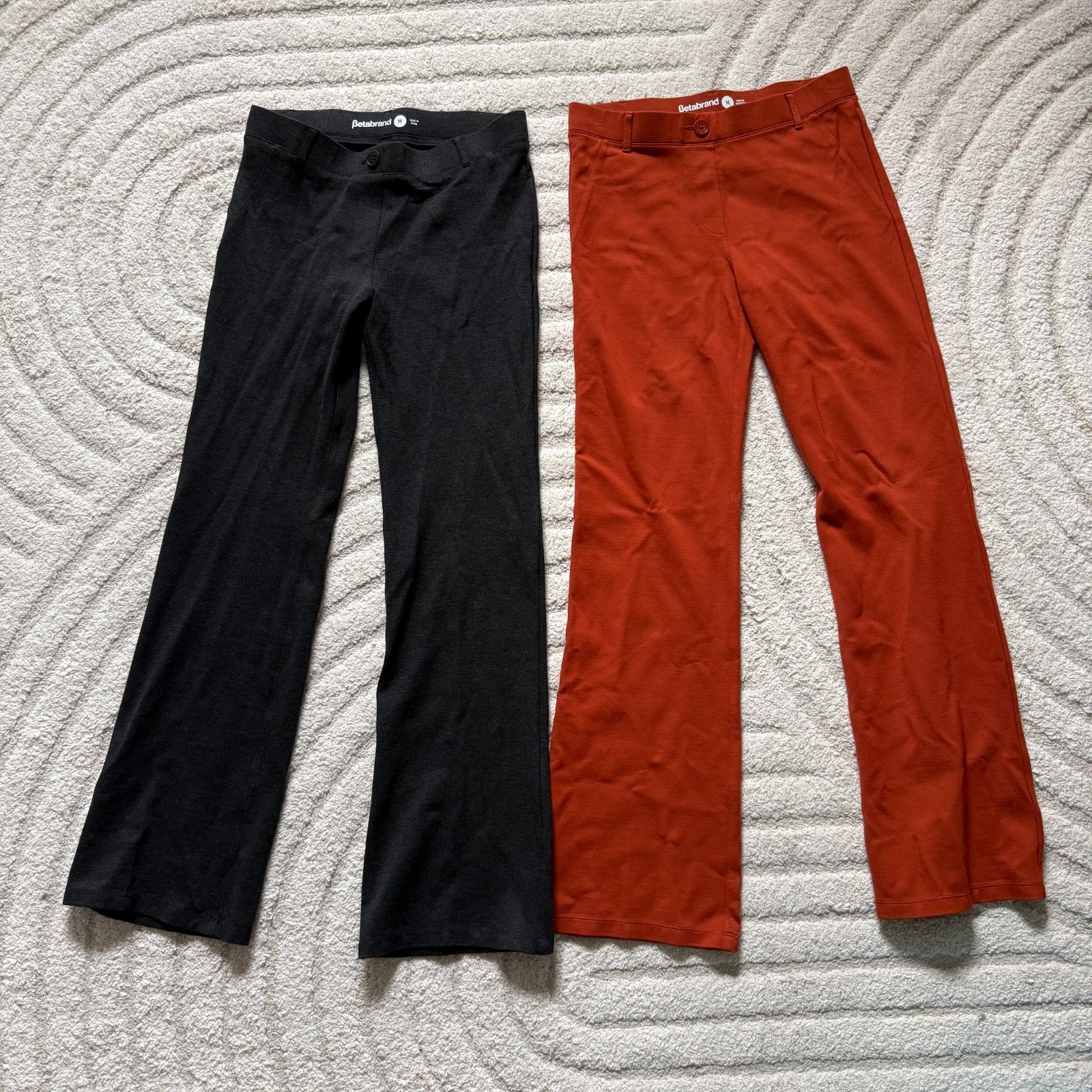 Betabrand Bundle Dress Yoga Pant Straight Leg Size Medium